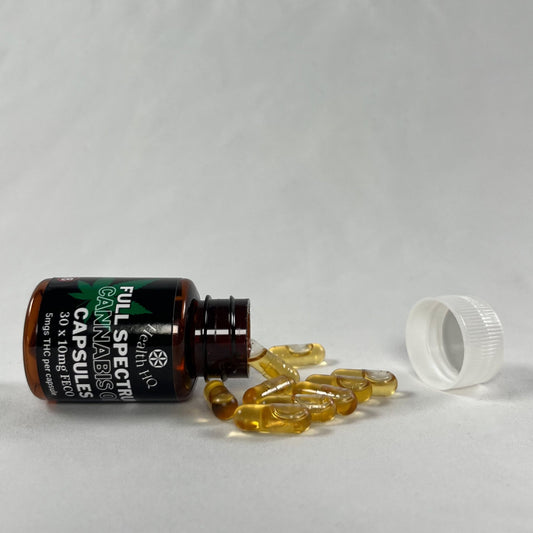 Full Spectrum oil capsules 10mg - HealthHQ