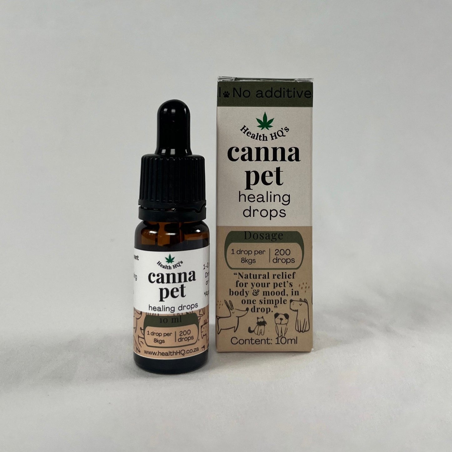 Canna Pet Drops - 10ml - HealthHQ