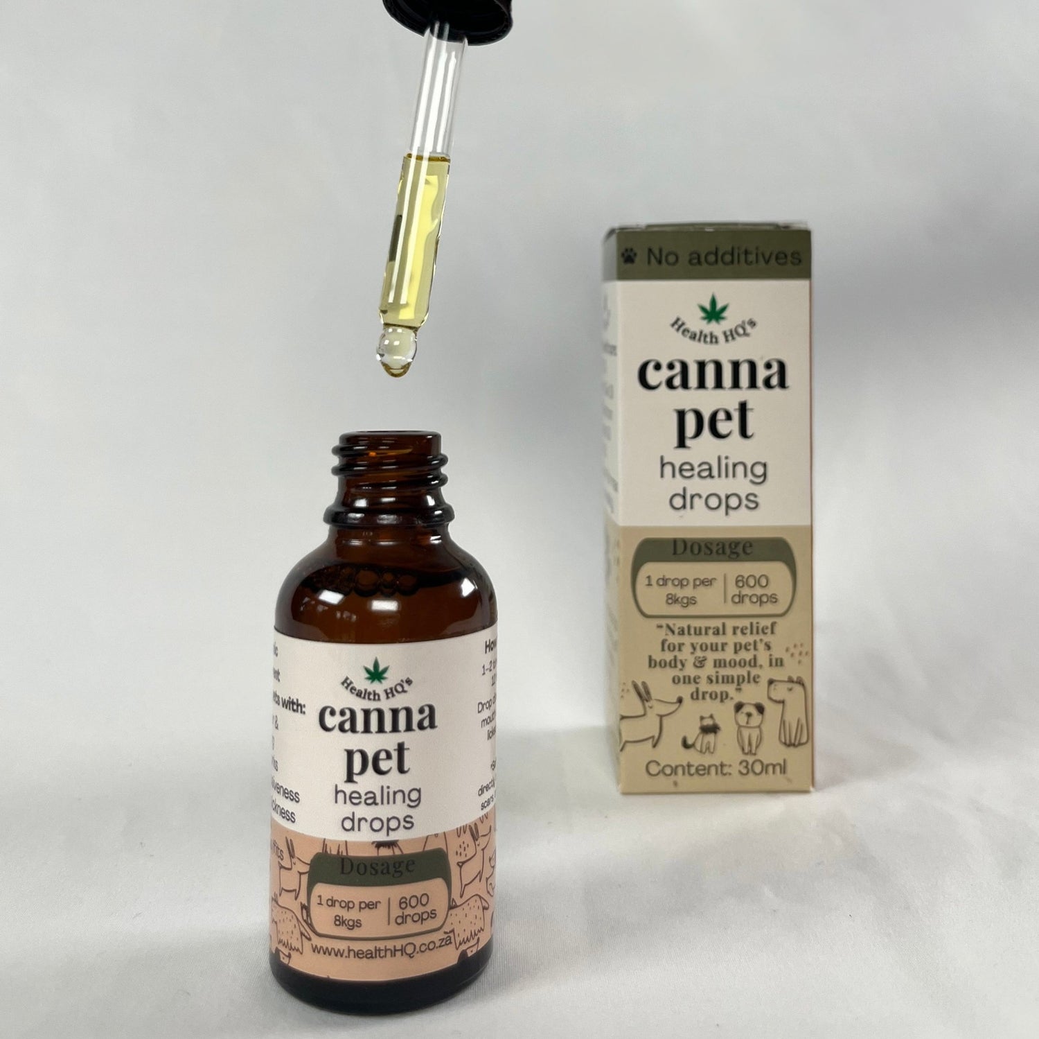 Canna Pet Drops - 30ml - HealthHQ