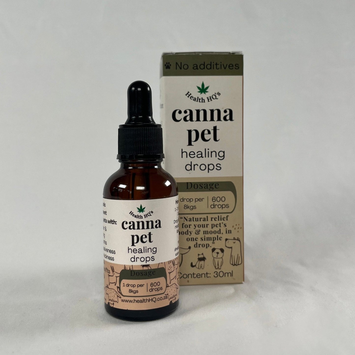 Canna Pet Drops - 30ml - HealthHQ