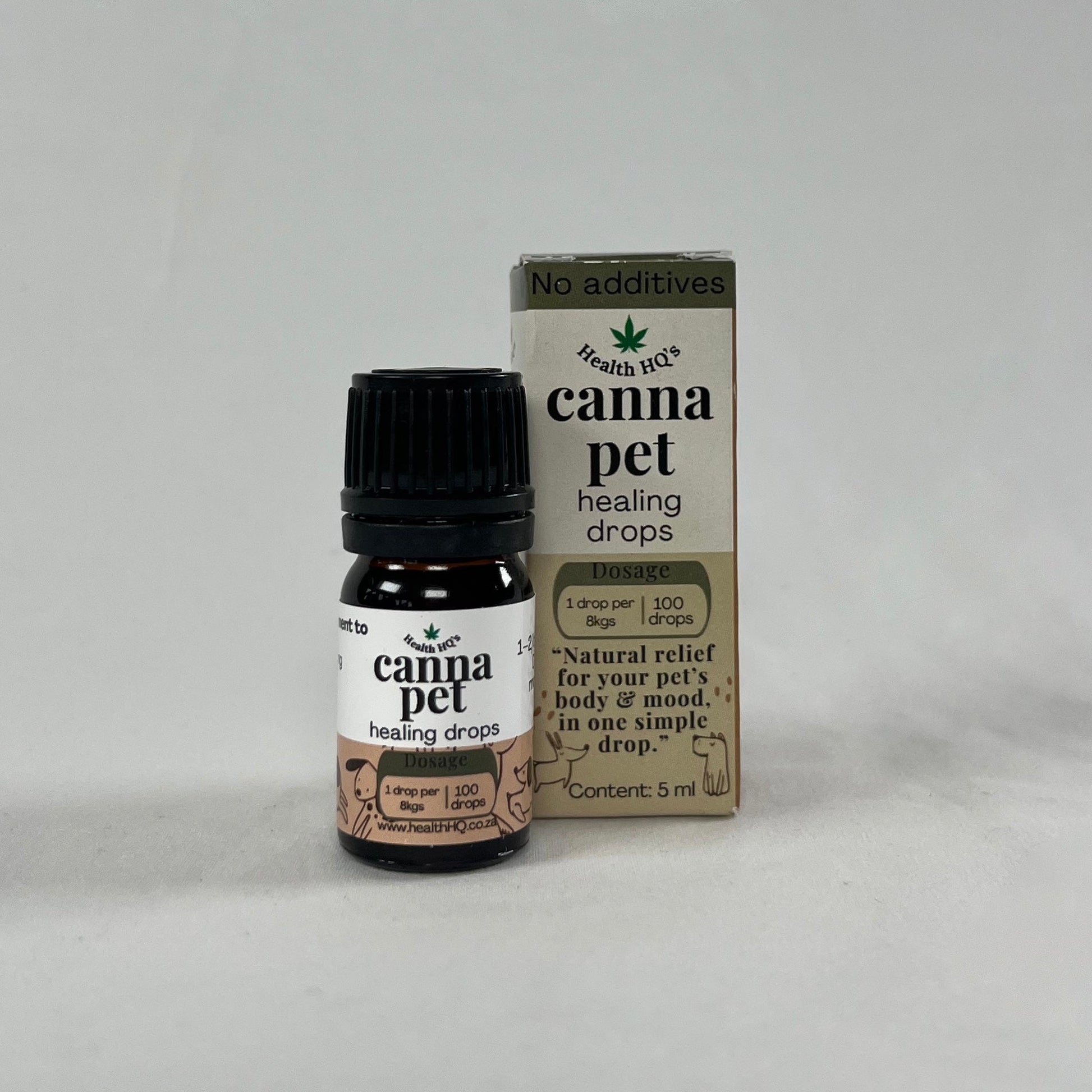 Canna Pet Drops - 5ml - HealthHQ