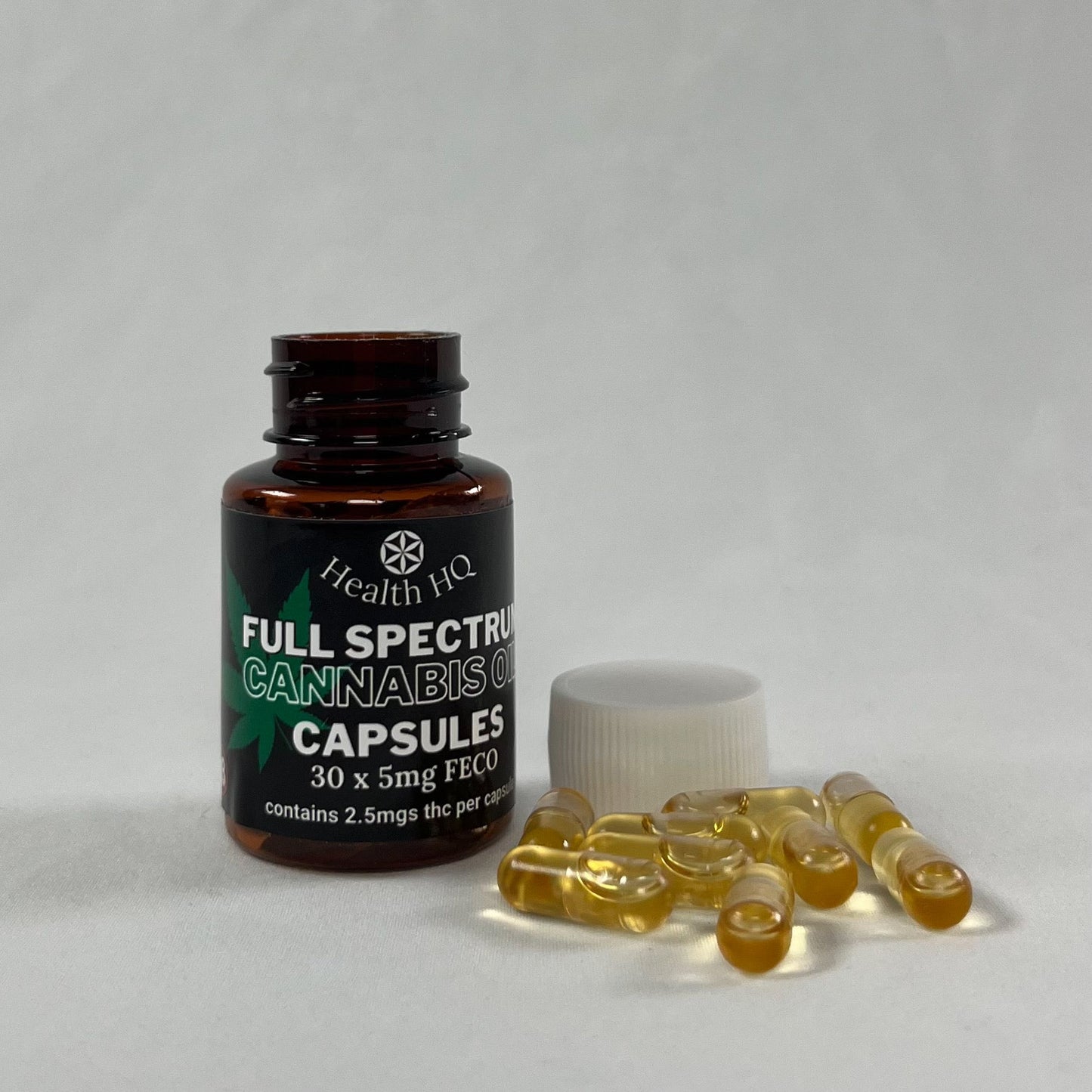 Full Spectrum oil capsules 5mg - HealthHQ